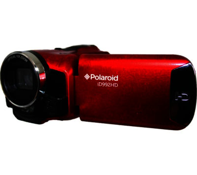 Polaroid iD992 Traditional Camcorder - Red